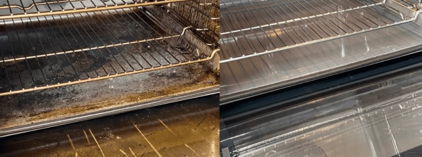 single oven cleaning